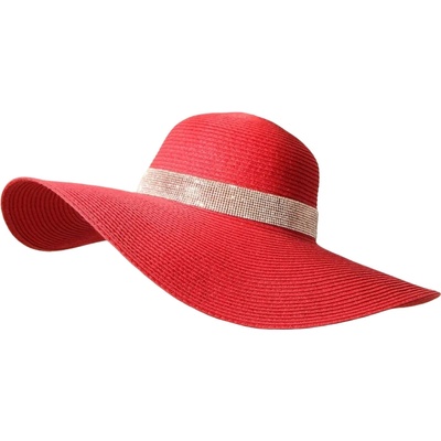 Amparo Miranda dámský klobúk Cristal červená
