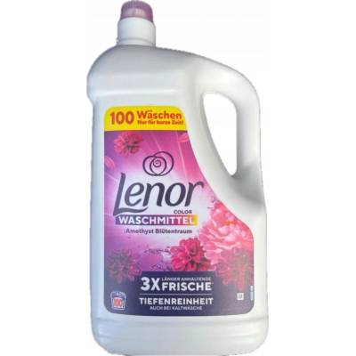 Lenor Amethyst tekutý prací prostředek na barevné prádlo 100 PD 5 l