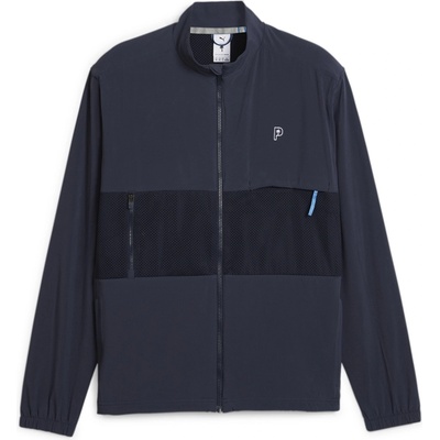 PUMA Яке Puma Men's Jacquard Polo Performance Golf Jacket - Regal Blue