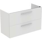 Ideal Standard i. Life A - Шкаф под мивка, 100x44x63 см, 2 чекмеджета, бял мат T5257DU (T5257DU)