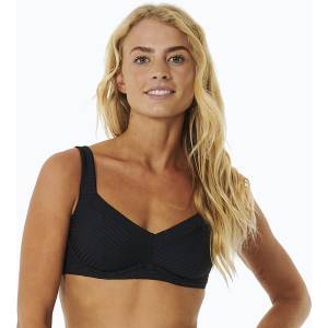 Rip Curl Premium Surf E Cup Горна част на бански костюм черна