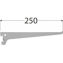 Velano lišta systémová konzolová jednoduchá WSS 250mm šedá