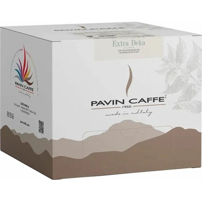 Pavin Caffè EXTRA DEKA bezkofeinové kapsle POD E.S.E. 44 mm 100% Arabica 150 ks