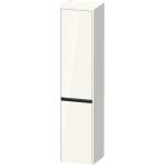 Duravit Ketho. 2 - Шкаф висок 176x40x36 см, 2 врати, панти отляво, бял гланц K21329L22220000 (K21329L22220000)