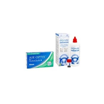 Alcon Air Optix Plus Hydraglyde for Astigmatism (6 лещи) + Oxynate Peroxide 380 ml с кутийка