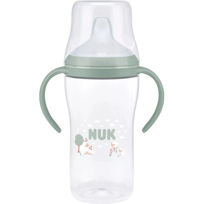 Nuk Шише NUK Perfect Match - С накрайник за сок, TC, РР, 260 ml, овца, зелено (10216311)