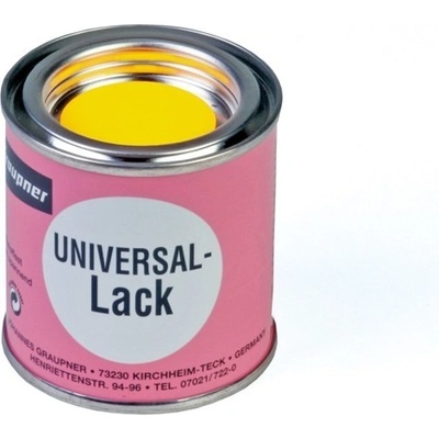 GRAUPNER Univerzální žlutý lak 100ml