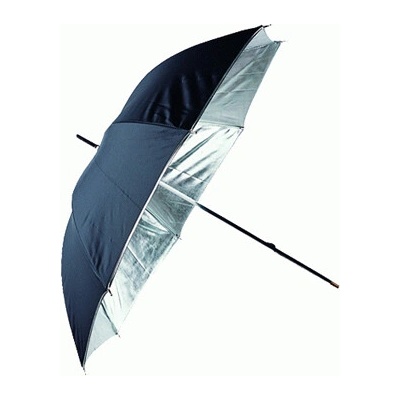 Linkstar PUR-102SB odrazný dáždnik 102 cm (strieborná / čierna)