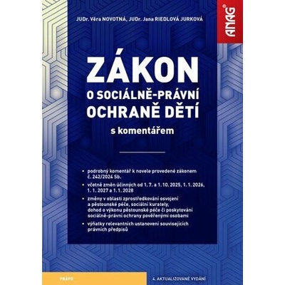 Zákon o sociálně-právní ochraně dětí s komentářem 2025 - Věra Novotná