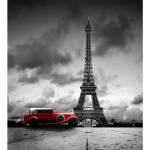DIMEX ART Флизелинов фототапет ретро автомобил в париж 225 x 250 см