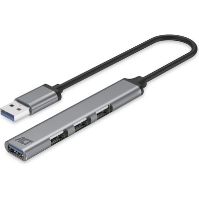 ACT ac6325 4-портов usb2.0 hub Сив (ac6325)