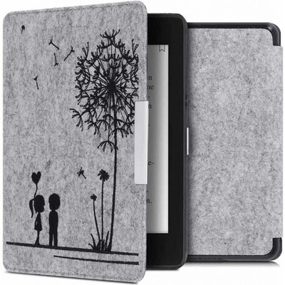 KW Mobile Felt Dandelion Love KW4848903 Pouzdro pro Amazon Kindle Paperwhite 4 2018 4063004036839 šedé