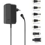 Hama Универсално захранване, регулируемо, 1500mA, 18W, max. 12V, 7 адаптера (HAMA-223615) - BestPC