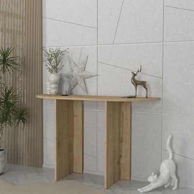 TopMebel Меламинов комод Cortado в цвят сапфирен дъб 120x35x75см