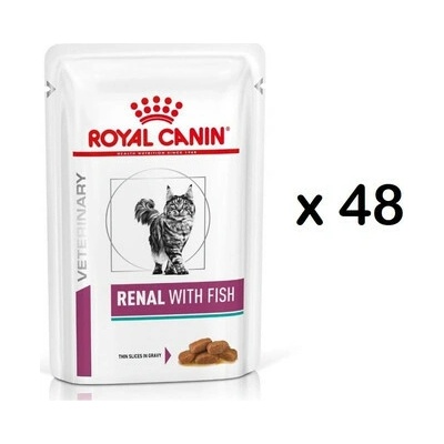 Royal Canin Renal Feline Fish 48 x 85 g