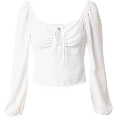 Abercrombie & Fitch Тениска бяло, размер XL