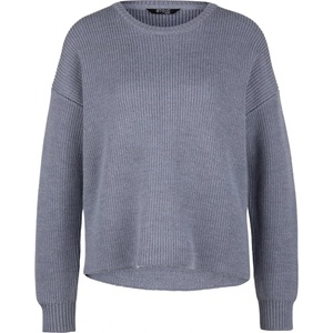 Stoic Дамски вълнен пуловер Stoic Women's Heavy MerinoKnit MMXX. Rutvik Sweater Merino jumper - Light Grey / Melange (105-5553-0713)