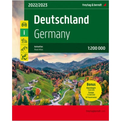 Deutschland, Autoatlas 1:200.000