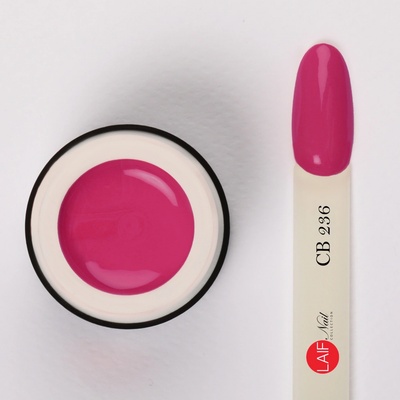 Laif Barevný UV/LED gel růžový CB 236 Care 6 ml