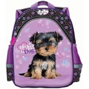 Detské batohy Benjamin Psík fialový