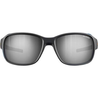 Julbo Дамски алпийски очила Julbo Women's Monterosa 2 Polarized S3 (VLT 12%) Glacier glasses - Black / Blue / Orange / Smoke Grey (205-3712-0211)