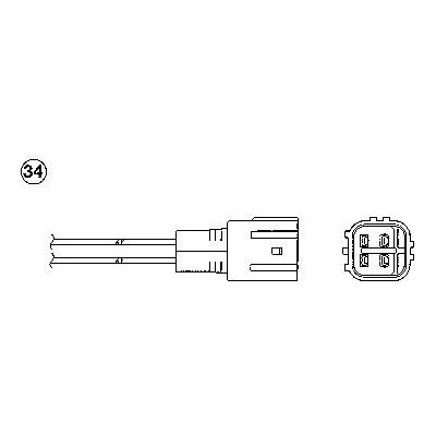 Lambda sonda NGK OZA384-E39