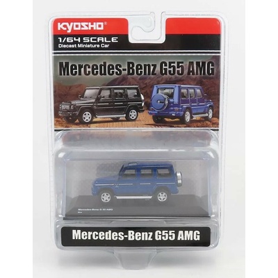 Kyosho Mercedes-Benz G55 AMG modrá 1:64
