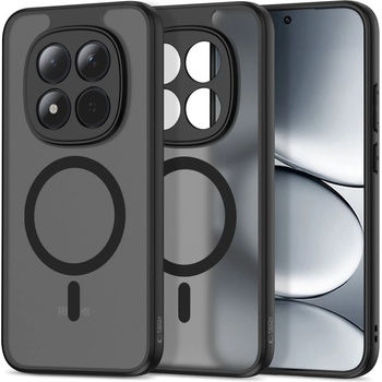 Tech-Protect Твърд кейс с MagSafe пръстен за Xiaomi Redmi Note 15 Pro 5G от Tech-Protect MagMat - Matte Black (5906302352999)