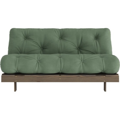 Karup Design rozkladacia pohovka 160 cm Roots Zelená