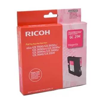 Image 1 of Ricoh ГЛАВА ЗА RICOH GX 3000/3050N/5050N - Magenta - Gel Ink Cartridge - Type GC21M - PN 405534 (201RICGX3000M)
