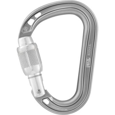 Petzl Винтов карабинер Petzl Rocha Screwgate carabiner - Light Grey - размер One Size (322-0229-0111)