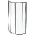 Geberit GEO - Душ кабина 80x80 см, сребристо/прозрачно стъкло 560.111. 00.2 (560.111.00.2)