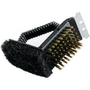 BBQ Kartáč CG591 mosazný se škrabkou SL253552XX