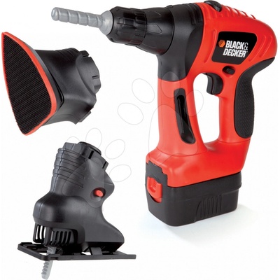 Smoby Black & Decker quatro set s nástavci elektrický – Sleviste.cz