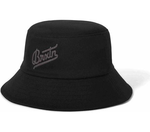 Brixton Eldon Packable Bucket Hat Black
