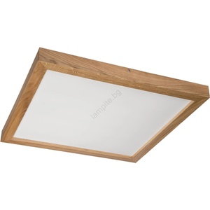 Brilagi - LED осветително тяло за баня WOODY FRAME LED/50W/230V 60x60 см IP44 дъб (BG2141)