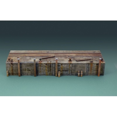 Italeri Model Kit budova 5612 LONG DOCK33-5612 1:35