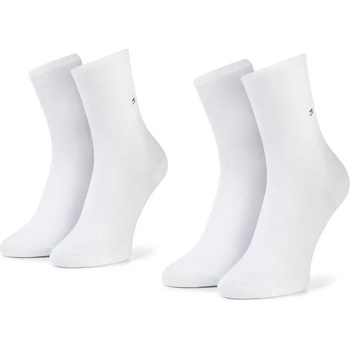 Tommy Hilfiger Комплект 2 чифта дълги чорапи дамски Tommy Hilfiger 371221 Бял (371221)