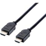 Manhattan Кабел Manhattan - HDMI към HDMI HDMI ( 4K30Hz, 3D, екраниран, 1, 5 м, черен) 355308 (355308)