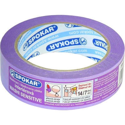 Spokar maskovacia páska Washi Sensitive 30 mm x 50 m 14 d
