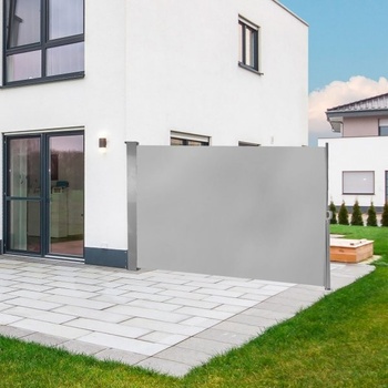 DEMA vertikálna markíza bočná 160 x 300 cm sivá