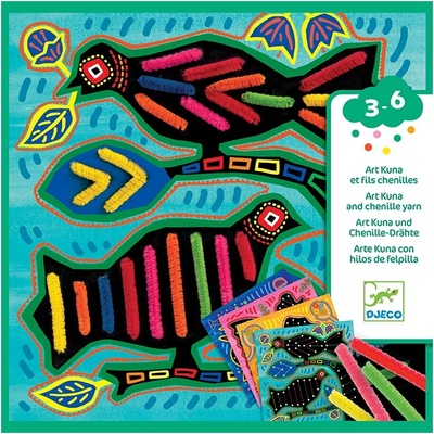 DJECO - Комплект Направи картини с шенилова тел DJ09896