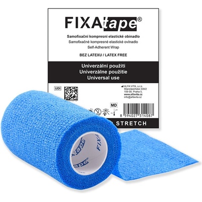 Fixatape Stretch 7,5 x 450 cm modrý