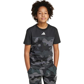Adidas sportswear Тениска Seasonal Essentials Camo Cotton Kids