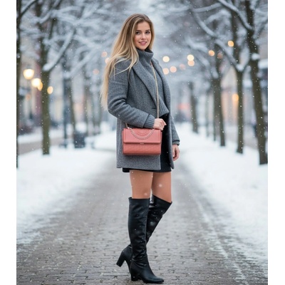 Kabelka crossbody Skylar AXEL 1020-0636 ružová