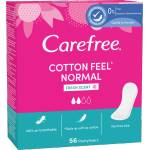Carefree Ежедневни дамски превръзки Fresh, 56 бр (2217652)