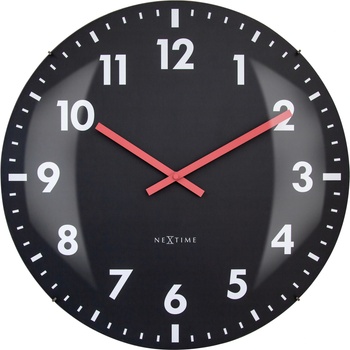 NeXtime Стенен часовник Duomo 50 черен (3298ZW)