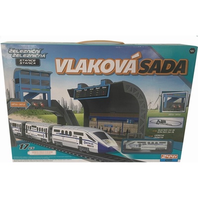 Alltoys Set vláčků 244 cm – Hledejceny.cz