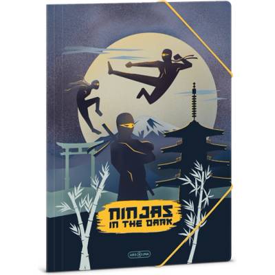 Ars Una Ninjas in the dark 25 (5457) Гумена папка A4 50214570 (50214570)