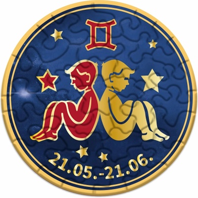 CURIOSI Okrúhle Zverokruh Blíženci 33 dielov